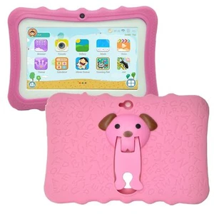 7in Kids Tablet Android 13 Gaming Learning PC 4+64GB WiFi Dual Camera Quad-core - Picture 1 of 15