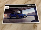 Subaru WRX STI 2018 Auto Broschüre