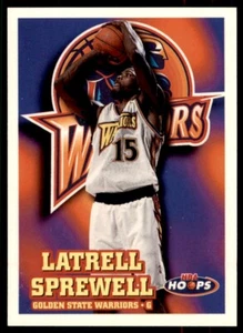 1997-98 Nba Hoops Latrell Sprewell Golden State Warriors #243 - Picture 1 of 2