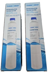Clear Drop Refrigerator Water Filter Model CD-200-S 2 Packs - Picture 1 of 3