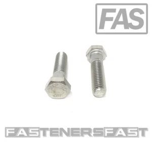 (10) 3/8-16x1 1/2" 316 Stainless Steel Hex Cap Screws Hex Bolts PT MARINE GRADE - Picture 1 of 4