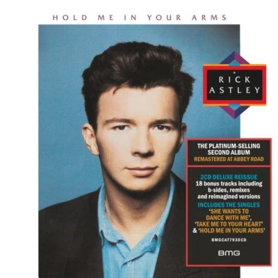 RICK ASTLEY-HOLD ME IN YOUR ARMS (2023 REMASTER DELUXE EDITION SOFTPAK 2 CD NEU - Bild 1 von 2