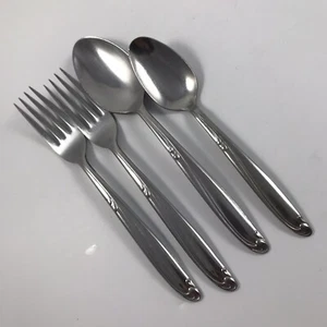 ONEIDA Ltd "PARAMOUNT" Acero Inoxidable 4 Piezas - 2 TENEDORES DE CENA, CUCHARADITA, CUCHARADITA - Imagen 1 de 2