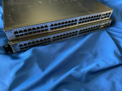 Switch Inteligente Web D-Link DES-1252 48 Portas 10 100Mbps (Lote de 2) - Imagem 1 de 4