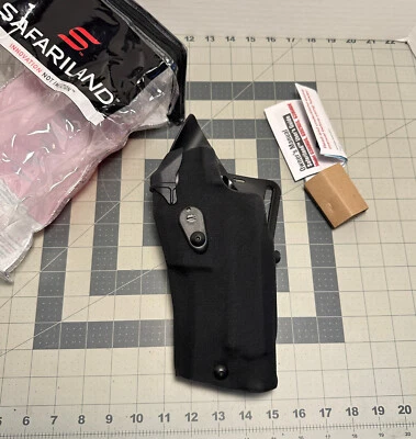 Safariland 6390RDS ALS CORDURA Duty Holster S&W M&P 2.0 4" LIGHT/RDS - LEFT HAND - Image 1 of 4