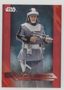 2017 Topps Star Wars: The Last Jedi Red Officer Nandan Roty #39 fm0