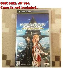 Sony PSP Soft Only Sword Art Online Infinity moment Japan PlayStation Portable