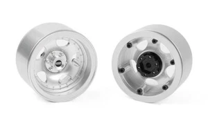 RC4WD American Racing 2.2" AR23 Beadlock Wheels Z-W0058 RC4WD 5 spoke SILVER - Picture 1 of 9
