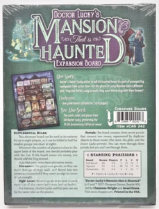 Tablero de expansión Doctor Lucky's Mansion That Is Haunted (2017) nuevo sellado - Imagen 1 de 1