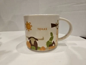 Texas Starbucks You Are Here Collection Multicolor 14 Ounce Coffee Cup Mug - Picture 1 of 10