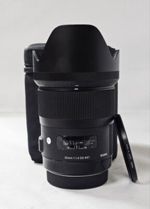 #Sigma Art 35mm F/1.4 DG HSM Lens For Canon (MINT) S/N 53194776 +SIGMA FILTER