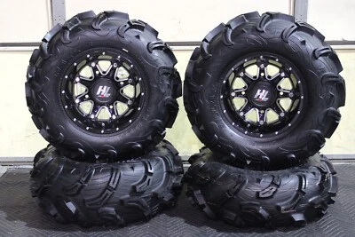 POLARIS SPORTSMAN 500 26" MAXXIS ZILLA  ATV TIRE & HL4 WHEEL KIT POL3CA - Image 1 of 4