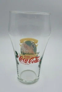 Vintage 1997 Coca Cola Christmas Santa Glasses - Picture 1 of 4