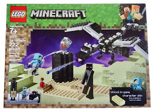 lEGO MINECRAFT GAME SCENE THE END BATTLE SEALED FACTORY PACKAGE UNUSED neocurio 