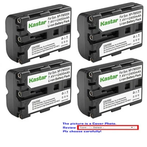 Kastar Replacement Battery for Sony NP-FM500H & a57 a57 SLT-A57 SLT-A57Y - Picture 1 of 7