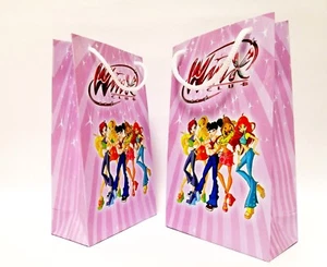 Winx party Banner Winx Club Party Set Plate Cup Goodie Bags Favor Box Toppers - Picture 1 of 21