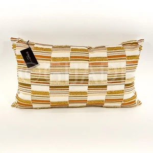 P/Kaufmann Abstract 24" x 14" Luxury Decorative Duck Feather Pillow - Picture 1 of 5