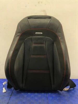 2017-2020 MERCEDES E43 FRONT RIGHT UPPER SEAT CUSHION BLACK W/RED STITCHING OEM - Image 1 of 4