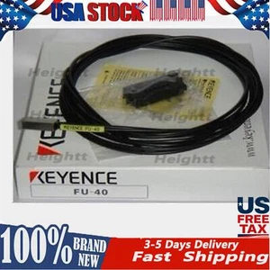 New KEYENCE FU-40 Reflective Fiber Optic Sensor US Free TAX - Picture 1 of 9