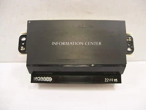 Genuine OEM 1986 Cadillac Deville #1628889 Information Center - Picture 1 of 7