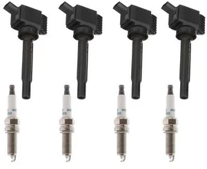 For Hyundai Santa Fe 2.5L 2021 2022 2023 4 Direct Ignition Coil & Spark Plugs - Picture 1 of 6