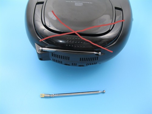 *READ DESCRIPTION*antenna for AM/FM cd boombox radio for model Insignia ...