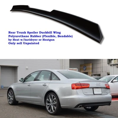 Alerón trasero tipo pico de pato Kmh 284VC para Audi A6 C7 2012~2018 sedán Foto 1 de 4