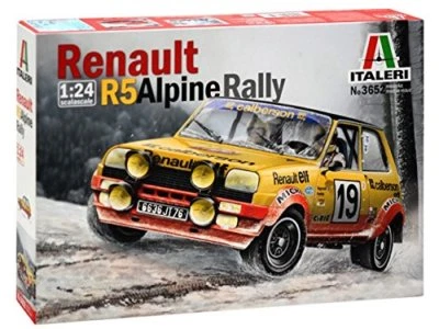 Renault R5 Alpine Rally #19 & 12 Monte Carlo 1978 Plastic Kit 1:24 Model ITALERI - Immagine 1 di 2