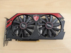 MSI N750Ti Twin Frozr GeForce GTX 750 Ti 2 GB GDDR5 PCI-E Fully working USED - Bild 1 von 4