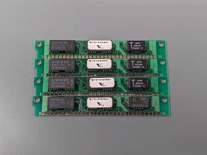 (4) VisionTek 256K Parity SIMMs, 70ns 30-pin RAM Memory Sticks (1MB Total) - Picture 1 of 2