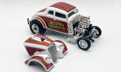 Acme Gmp A1800934 1/18 1933 Gasser Nitro Metano Willys Dave Giordano 1:18 Nuovo - Immagine 1 di 4