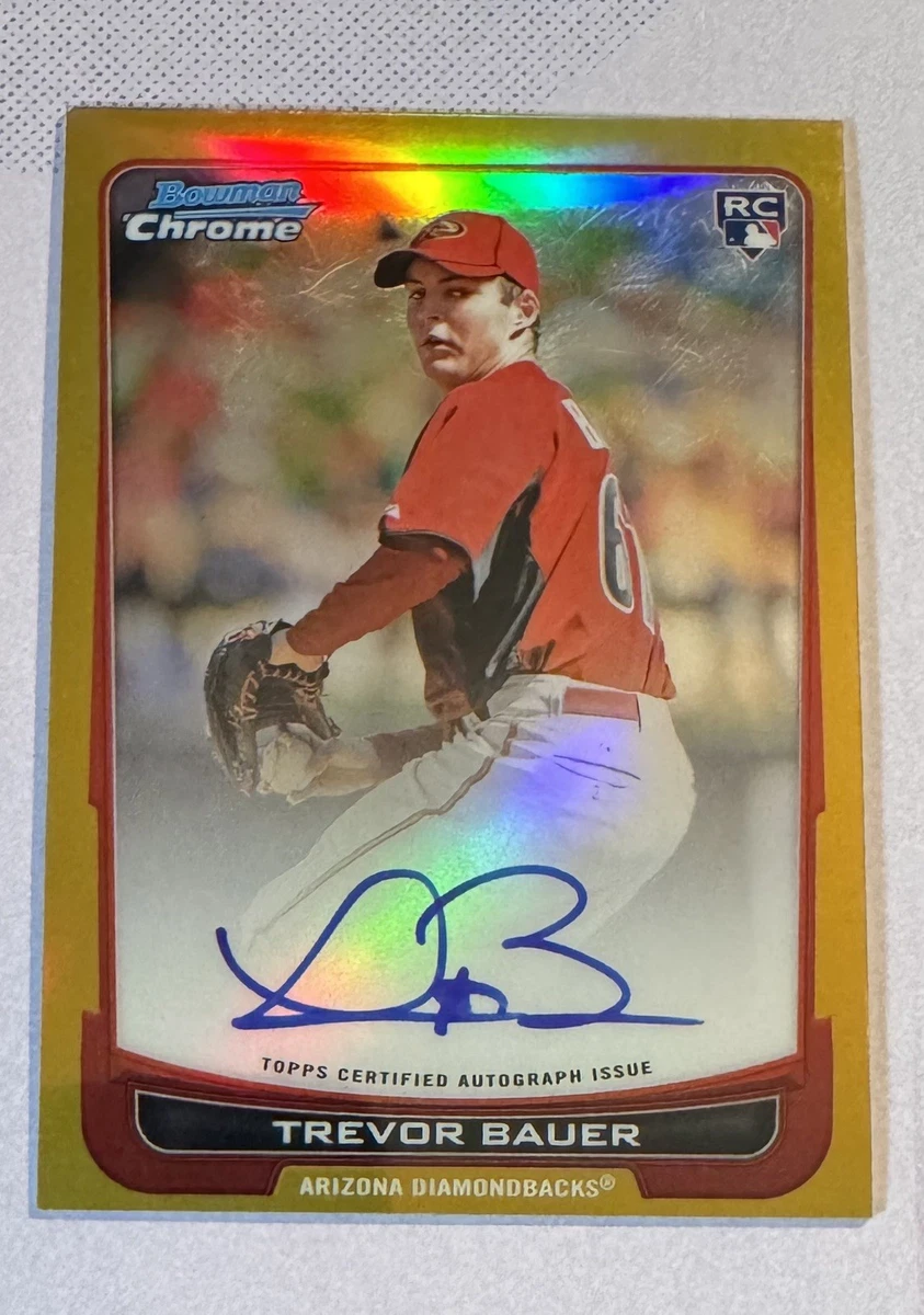 Trevor Bauer Baseball Sports Trading Cards & Accessories Rookie