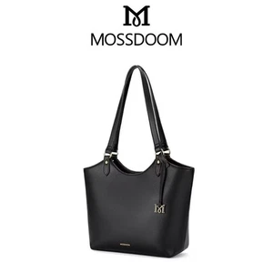 MOSSDOOM Shoulder Bag Matte Black Women Handbag Bag Korean Style - Picture 1 of 8