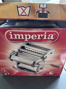 Máquina para hacer pasta Imperia acero de alta resistencia con bloqueo fácil - SP150 NUEVA CAJA ABIERTA - Imagen 1 de 3