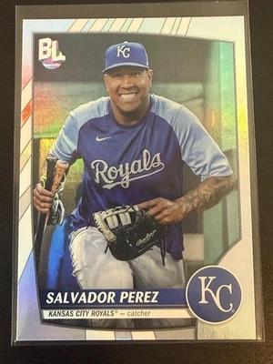 2023 Topps Big League Rainbow Foil Salvador Perez #250 - Image 1 of 2