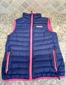 Vineyard Vines Girls XS (5-6) Quilted Down Puffer Performance Vest  - Picture 1 of 7