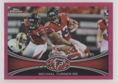 2012 Topps Chrome BCA Refractor /399 Michael Turner #130 - Image 1 of 2