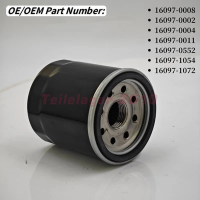 Oil Filter 16097-0008 For Kawasaki Ninja 300 400 500 650 1000 ZX-10R ZX-7 ZX-6 - Изображение 1 из 4