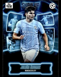 2023-24 Topps Showtime UEFA Club Competitions #NNO Julian Alvarez - Picture 1 of 2
