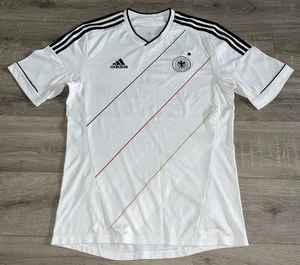 Adidas Germany 2012 2013 Home Soccer Jersey White Football Shirt Adult M - Picture 1 of 6