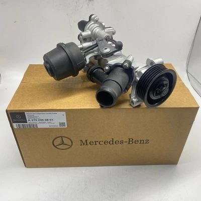 New Set of 1 Water Pump for Mercedes-Benz CLA250 2014-2018 GLA250 2015-2018 Foto 1 de 4