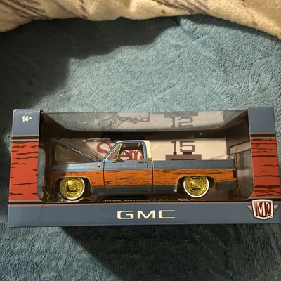 M2 MACHINES CHASE 1976 GMC SIERRA GRANDE 15 CUSTOM SQUAREBODY 1:24 1/750 - Image 1 of 4