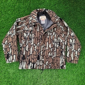 Vintage Cabelas Hunting Camo Jacket S/M 24x26 Baggy Crop USA - Picture 1 of 19