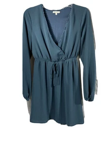 Vestido para mujer talla S azul pacífico color verde de Charlotte Russe - Imagen 1 de 8