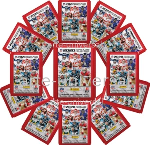 50 PACKS (250 Stickers / 50 Cards) - NFL 2020 Panini Sticker Collection Football - Picture 1 of 6