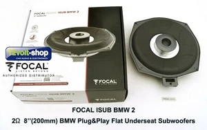 FOCAL ISUB BMW 2 Plug&Play 8"(200mm) BMW Upgrade Subwoofers, 2Ω, A pair (2 pcs) - Bild 1 von 7