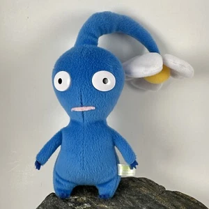 Pikmin 2001 Blue Flower Nintendo Plush Toy Beanbag VTG Game Doll 5.5" - Picture 1 of 15