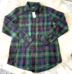 The Children's Place Boy's Plaid Flannel Button Up Shirt 16 XXL Spruceshad NWT - Picture 1 of 5