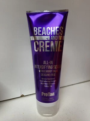 Pro Tan Beaches and Creme All-In Intensifying Serum accelerator tanning sunbed