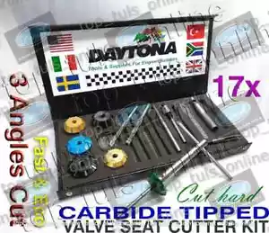 Kit de corte de asiento de válvula cabezales refrigerados por aire VW Boxer corte de 3 ángulos 30-45-75 grados - Imagen 1 de 5